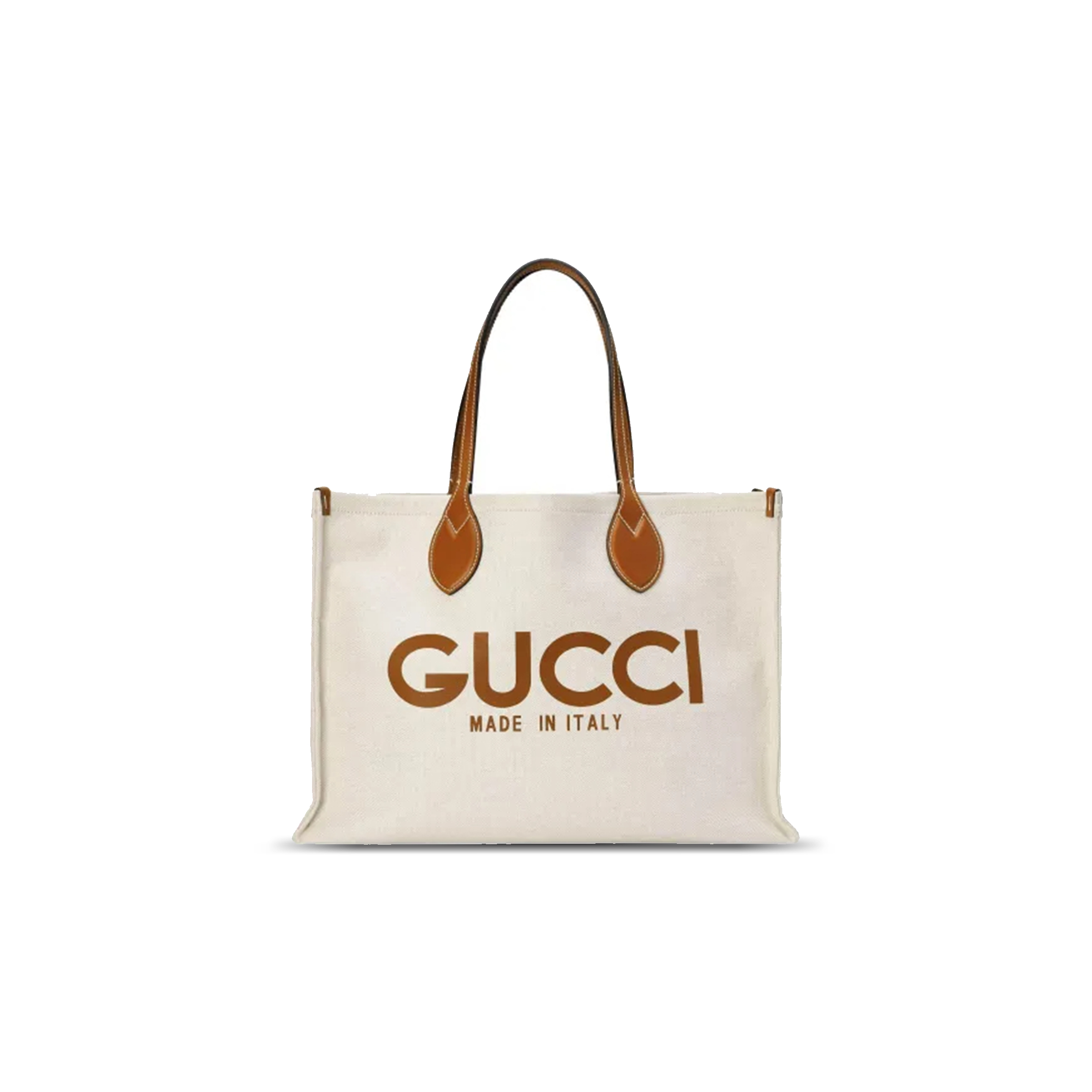G*u*i print tote bag new beige canvas 772176 (41*29*18cm)